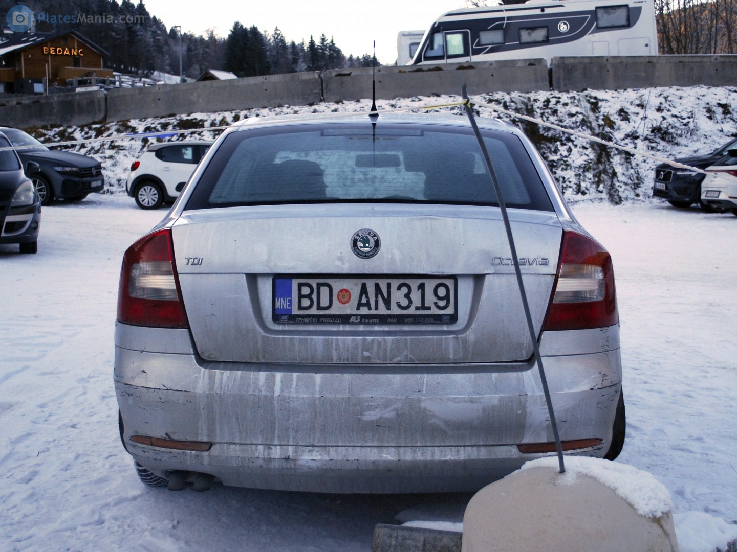 BD AN319, Skoda Octavia 2nd gen Liftback (A5/1Z3), facelift, 2009–2013