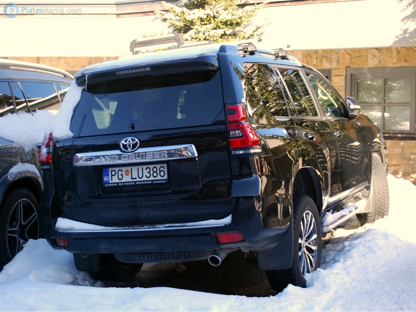 PG LU386, Toyota Land Cruiser Prado 4th gen 5-door SUV (J150), 2nd facelift, 2017–2023