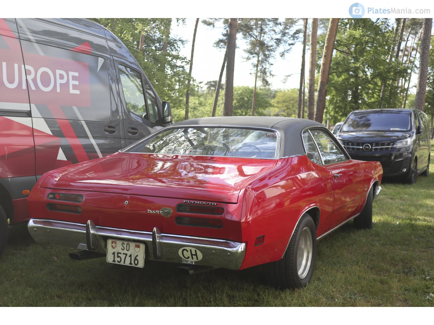 SO 15716, Plymouth Duster 1st gen (21/29; A-body), 1969–1972