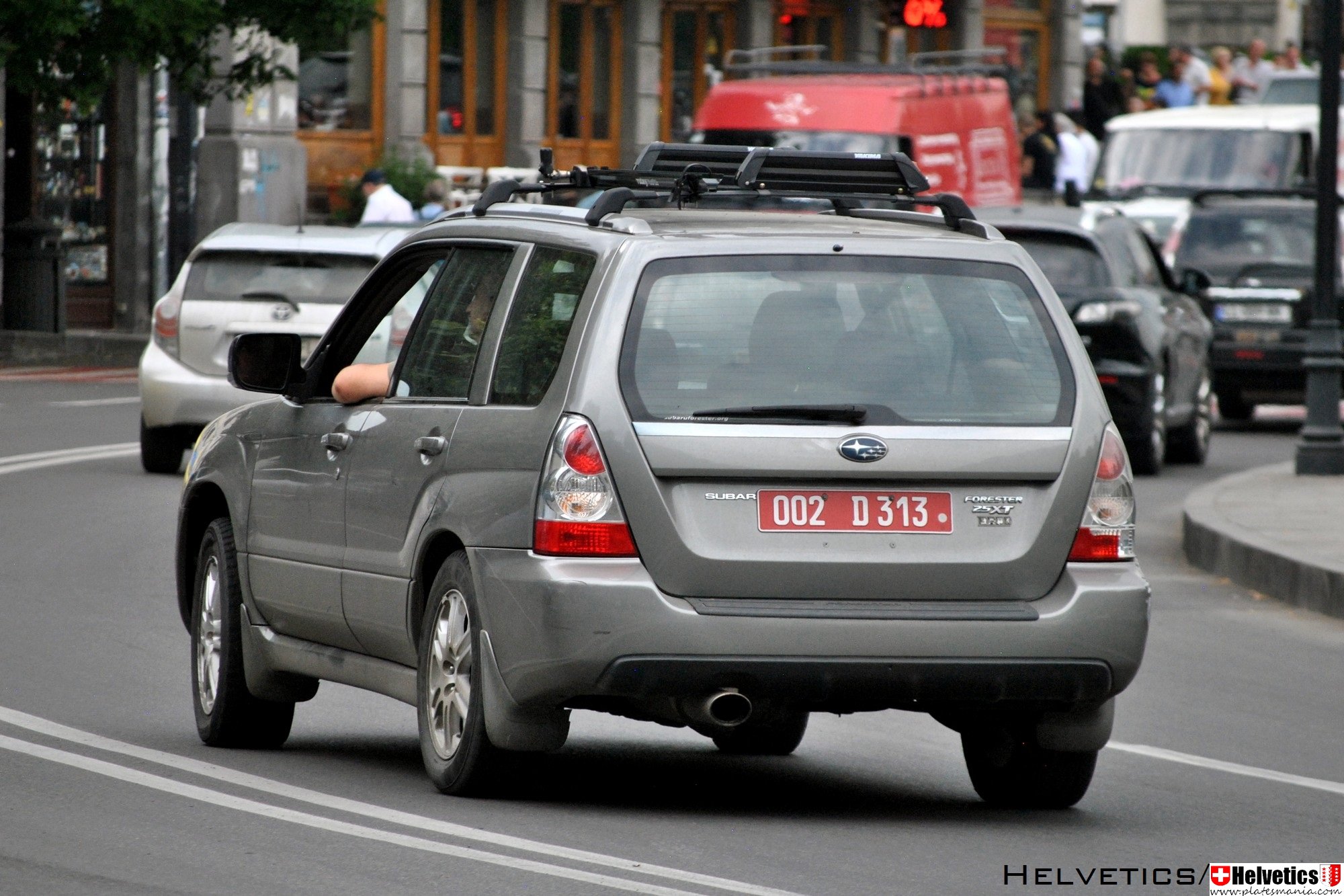 002 D 313, Subaru Forester 2nd gen (SG), facelift, 2005­–2008