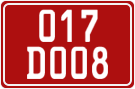 License plate of Georgia, Diplomatic