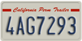 California, Trailers (1AB2345)