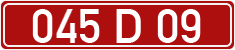 License plate of Georgia, Diplomatic