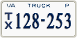 Virginia, Trucks (T/A 12(3)-345)