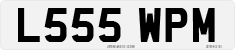 License plate of the United Kingdom, 1983 year system