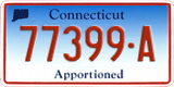 Connecticut, Apportioned (12345-A)