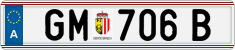 License plate of Austria, Regular plates