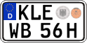 German license plate, Plates for oldtimers (type 