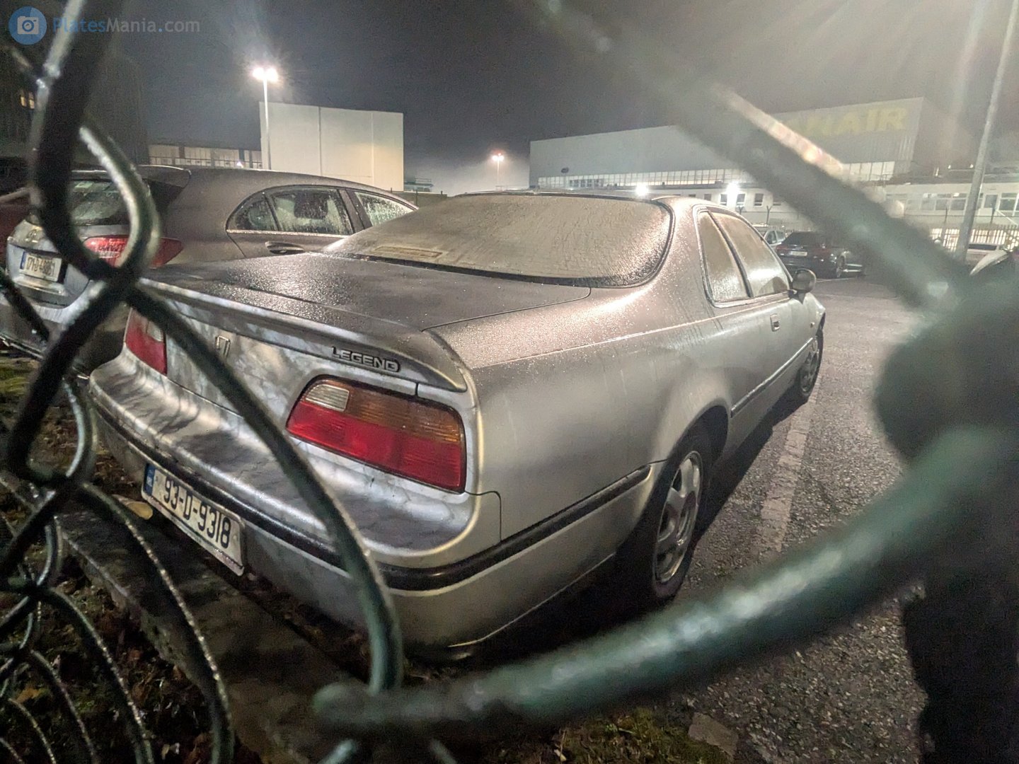 93-D-9318, Honda Legend 2nd gen Coupé (KA8), 1991–1996