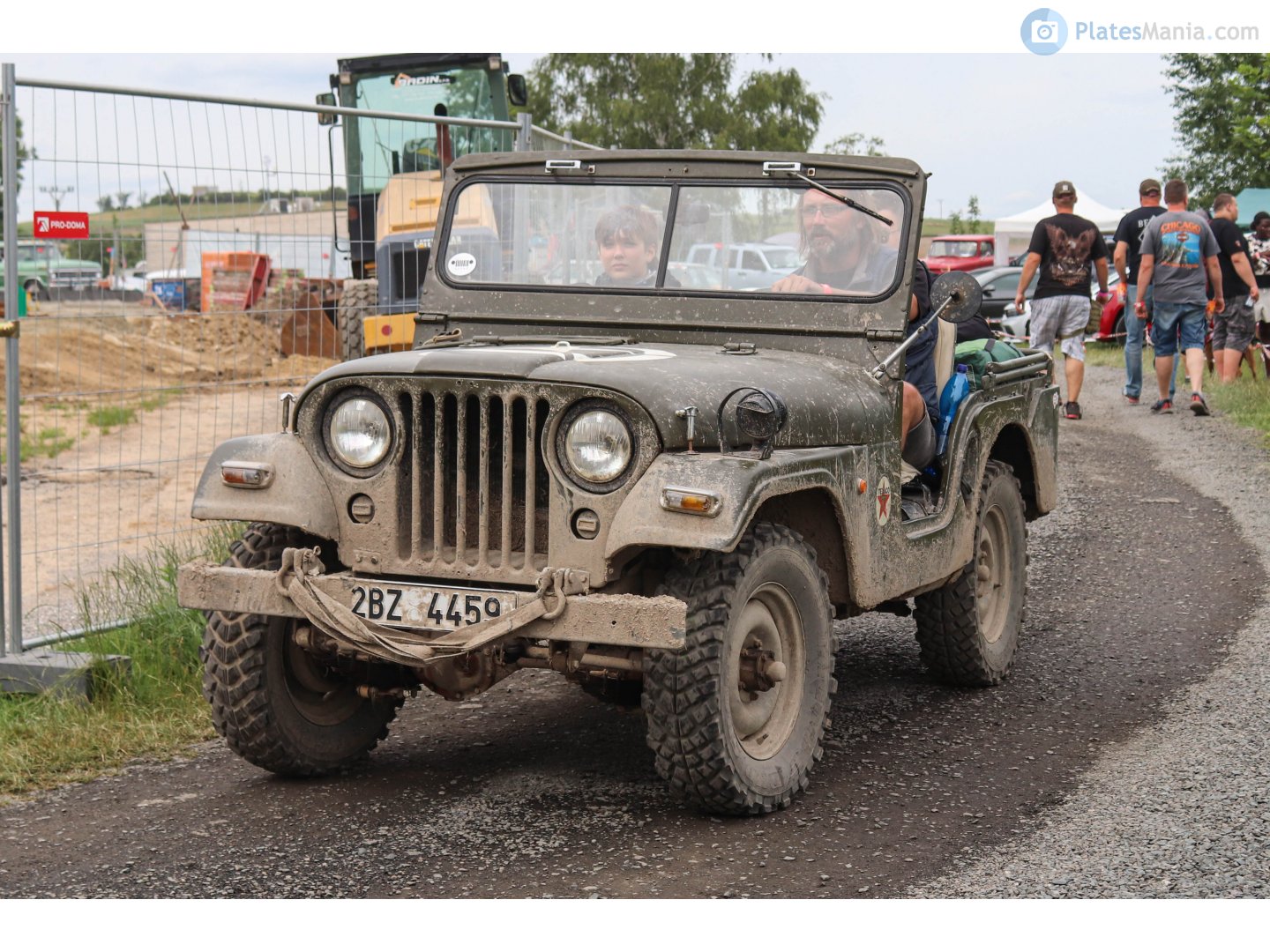 2BZ 4459, Willys MD (M38A1 Jeep) 1952–1957