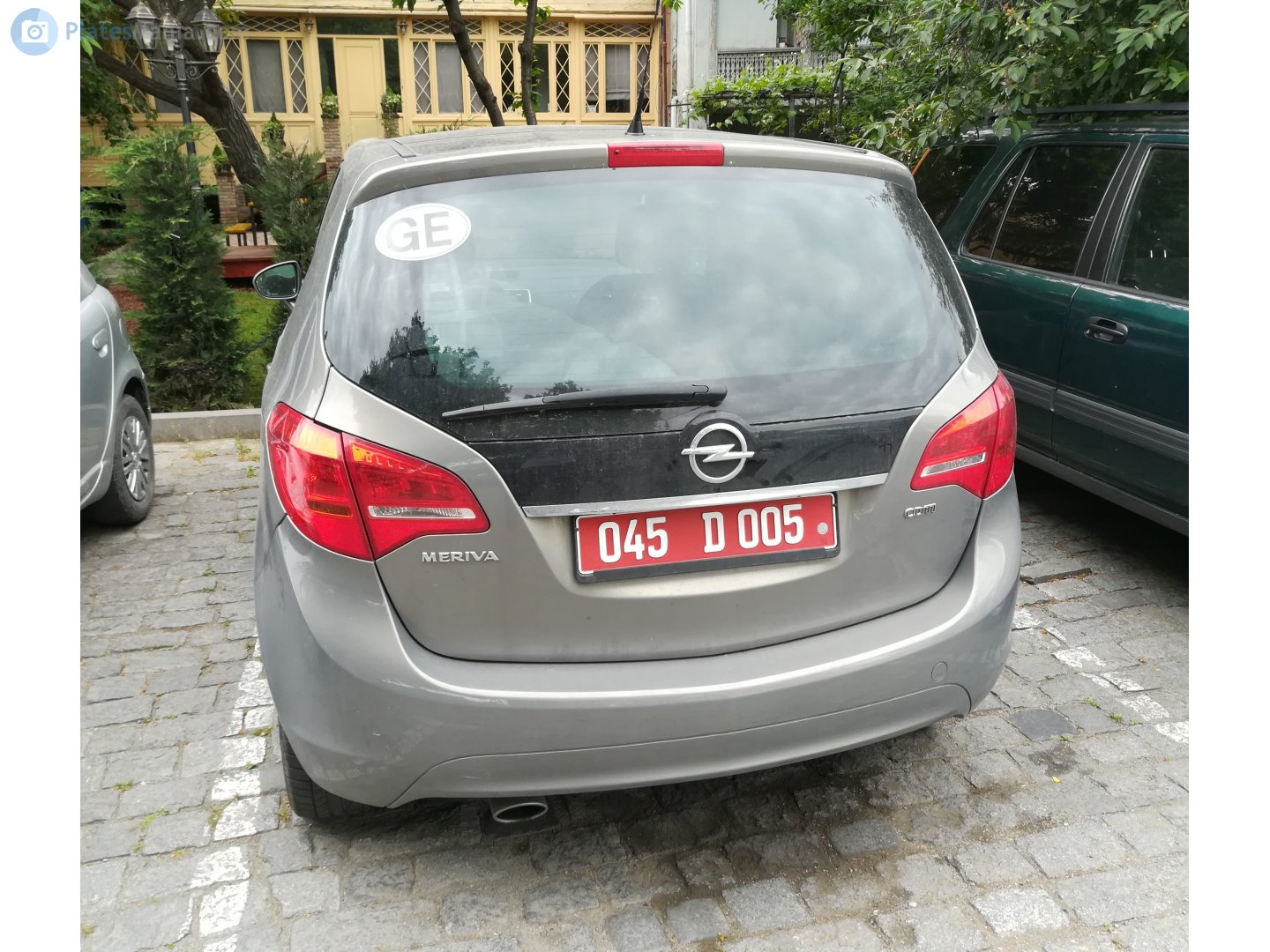 045 D 005, Opel Meriva 2nd gen (B; S10), 2010–2017