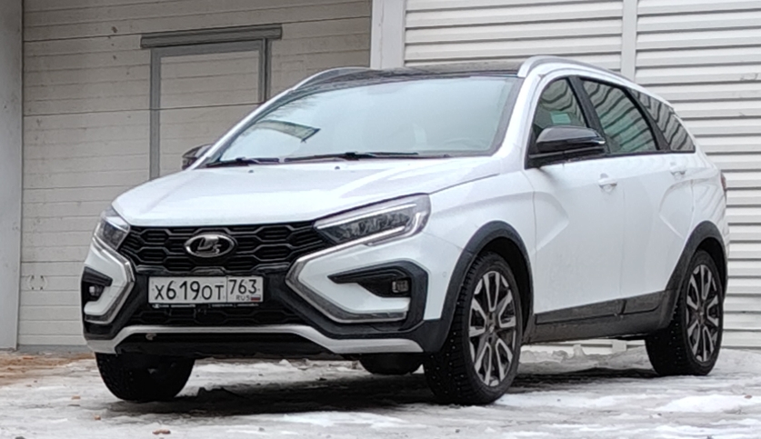 х 619 от 763, Lada (VAZ) Vesta 1st gen SW Cross (GFK), facelift, 2022–