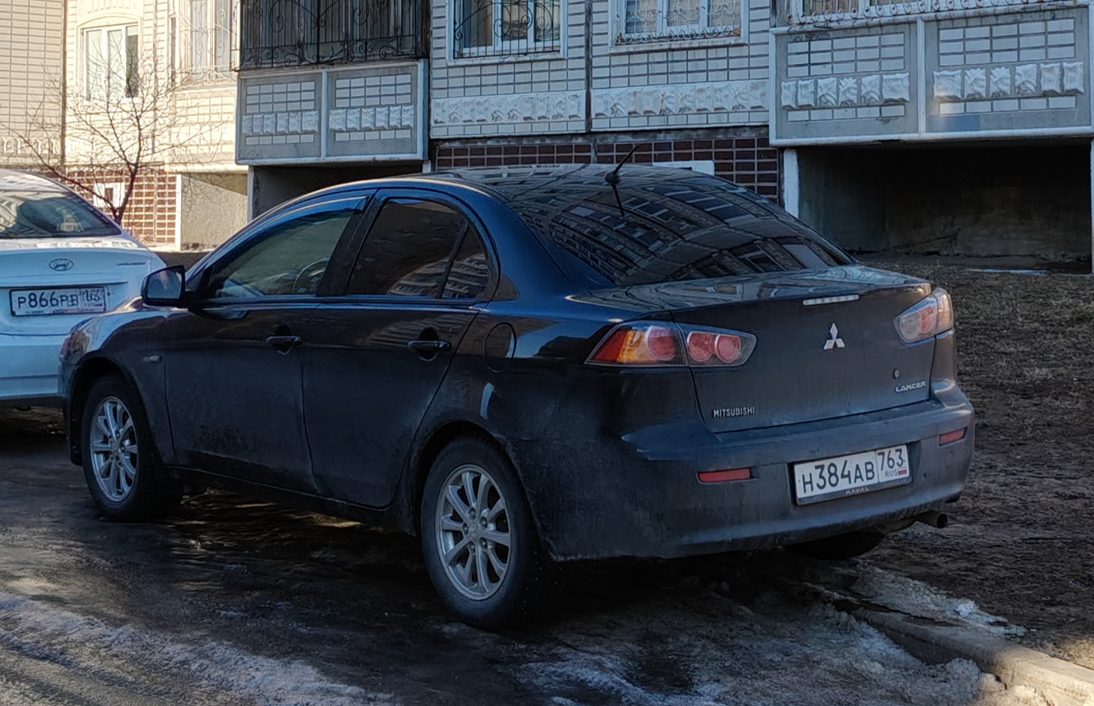 н 384 ав 763, Mitsubishi Lancer 8th gen Sedan (CY/CX), 2007–2019