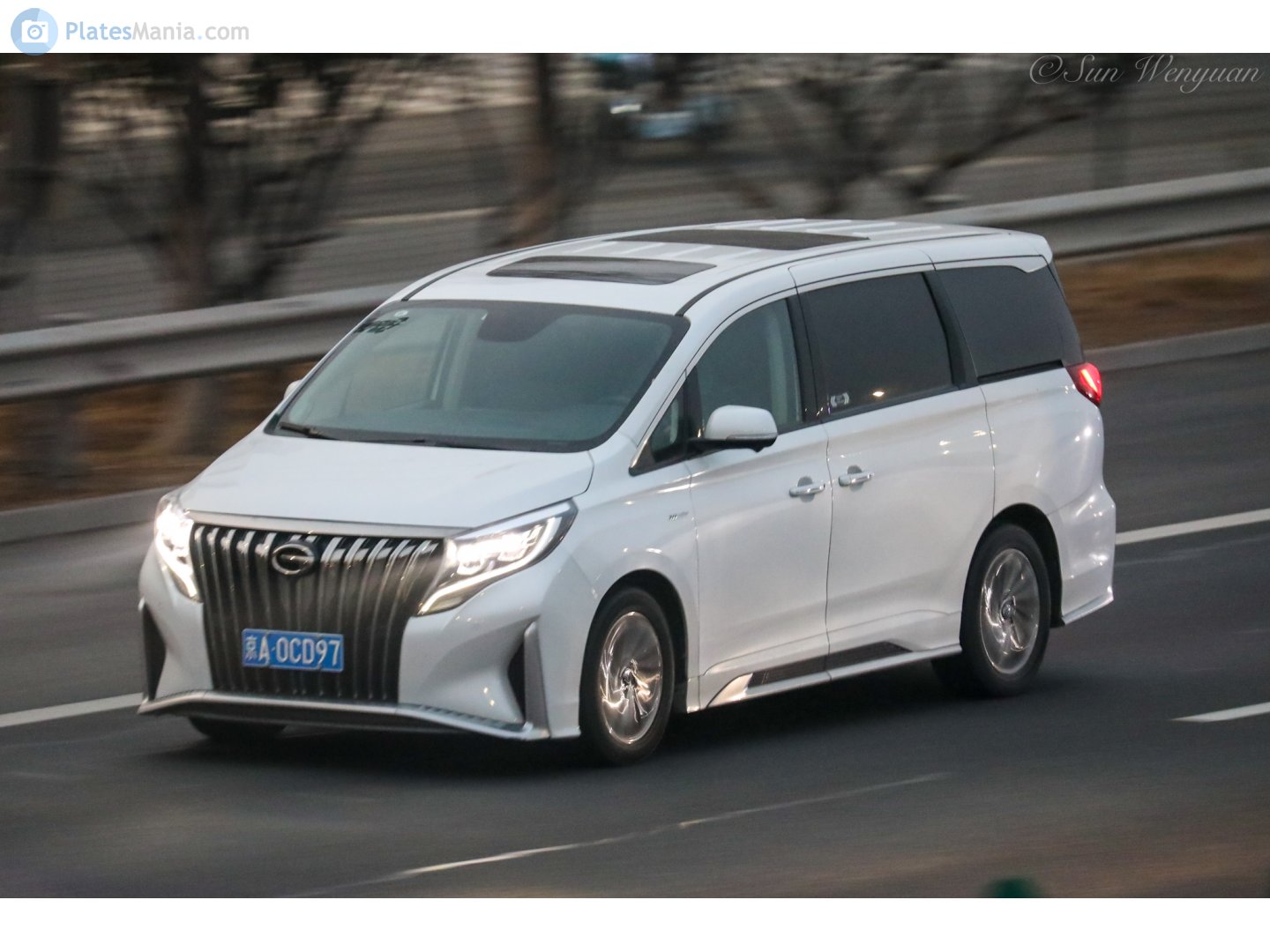 京A·0CD97, Trumpchi M8 1st gen Master, facelift, 2020–