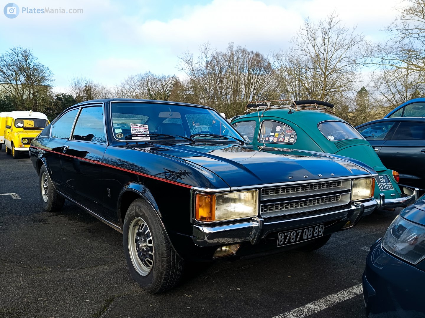 8787 QB 85, Ford Consul 4th gen Coupé (GGCL), 1972–1975