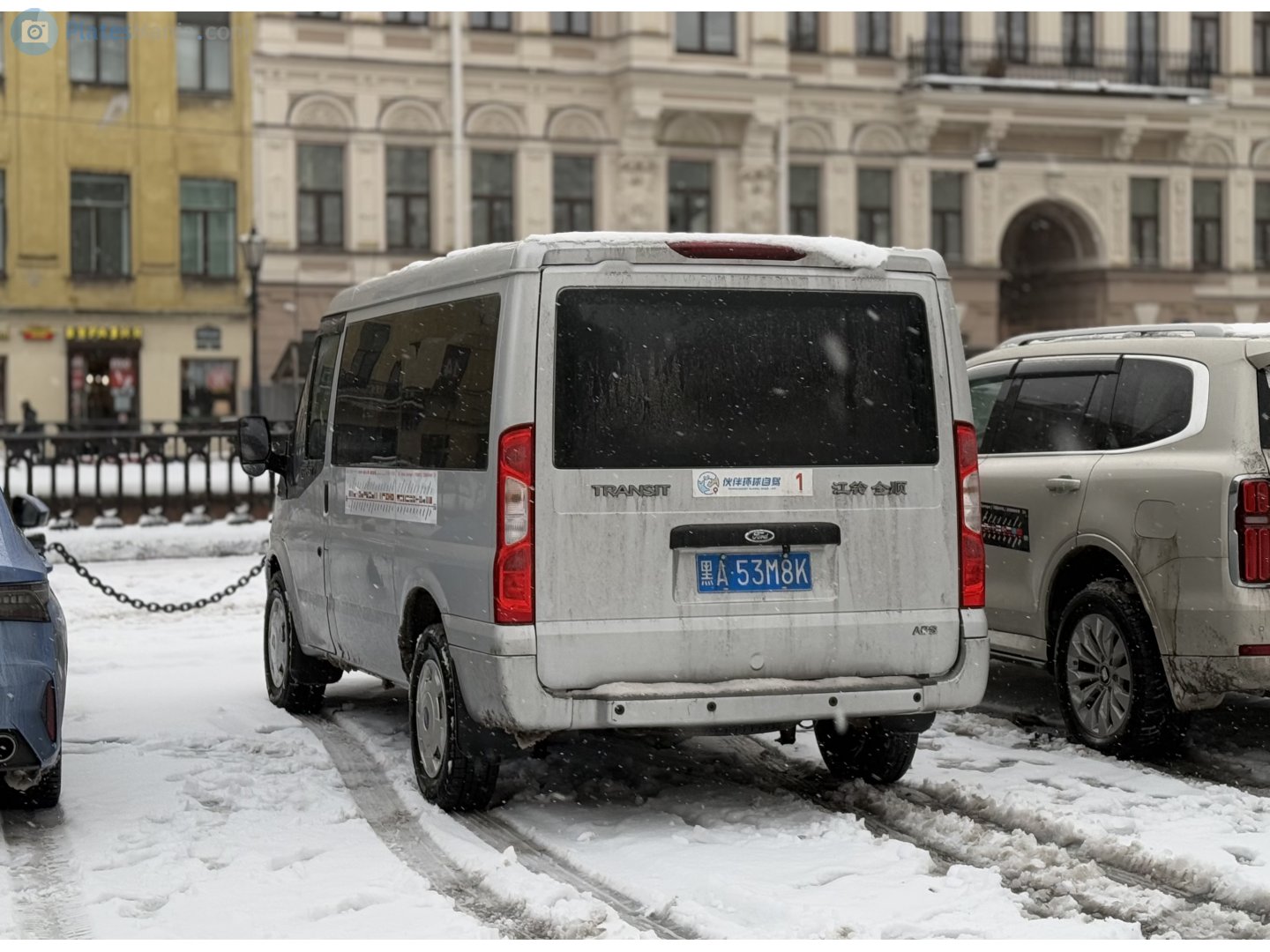 黑A·53M8K, Ford Transit 3rd gen (CN-market), 2nd facelift, 2013–2020
