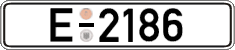 German license plate, Official services and consulates