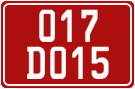 License plate of Georgia, Diplomatic