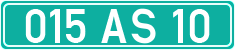 License plate of Georgia, Diplomatic