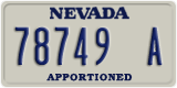 Nevada, Apportioned (12345 A)