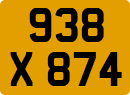 License plate of the United Kingdom, Diplomatic
