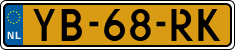 License plate of the Netherlands, Cars