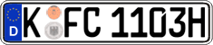 German license plate, Plates for oldtimers (type 