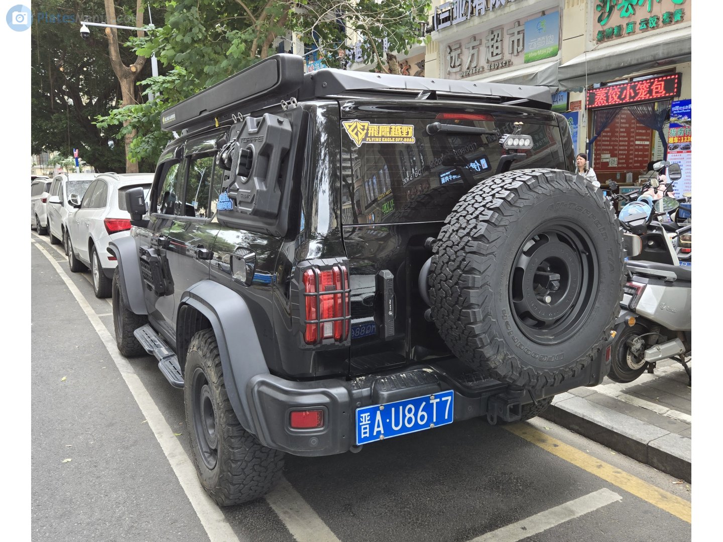 晋A·U86T7, Tank 300 1st gen, 2021–