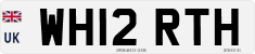 License plate of the United Kingdom, 2001 year system
