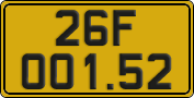 License plate of Vietnam, Commercial vehicles