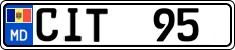 License plate of Moldova, Cars (2015)
