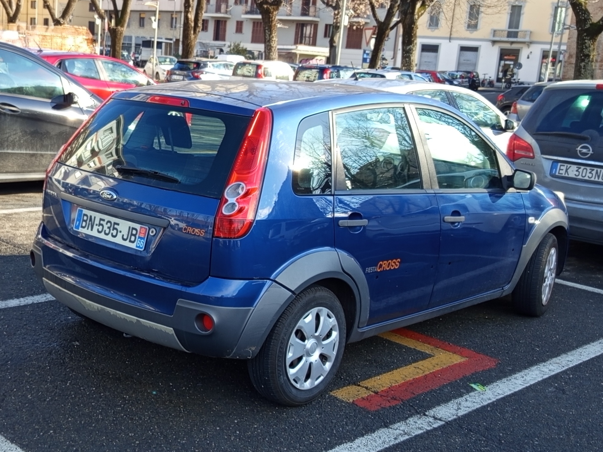 BN-535-JB, Ford Fiesta 5th gen Cross/Crossroad/XRoad (B256), 1st facelift, 2007–2008