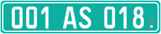 License plate of Georgia, Diplomatic