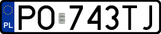 License plates of Poland, Regular car plates