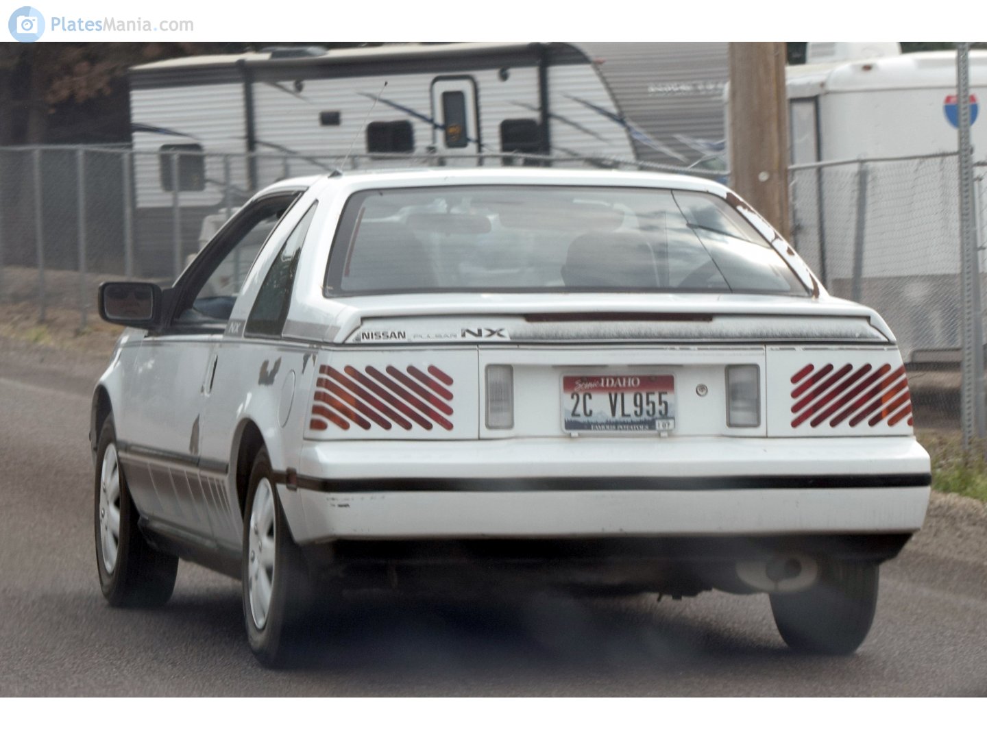 2C VL955, Nissan Pulsar 3rd gen NX Coupé (N13; NA-market), 1986–1990