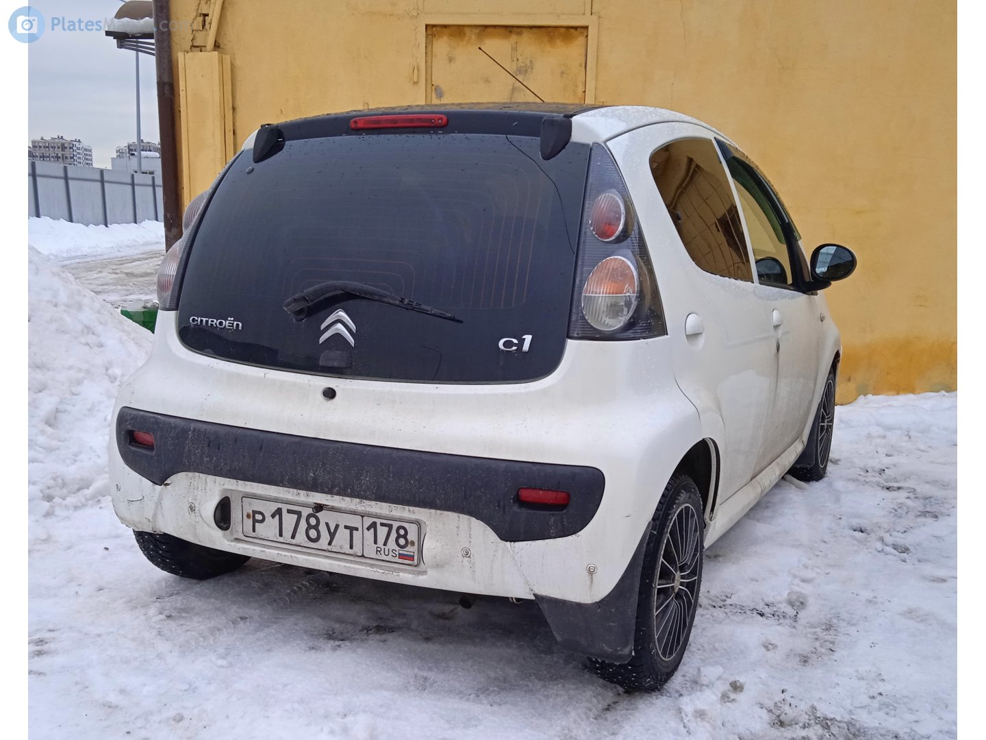 р 178 ут 178, Citroёn C1 1st gen 5-door Hatch (B0), 2005–2014