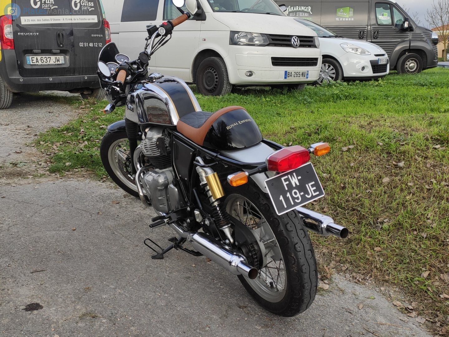 FW-119-JE, Royal Enfield Continental GT 