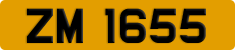 License plate of Hong Kong, AB 1234
