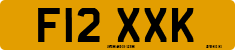 License plate of the United Kingdom, 1983 year system
