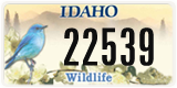 Idaho, Specialty plates