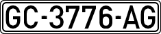 License plates of Spain, 1971 year series