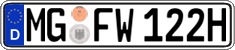 German license plate, Plates for oldtimers (type 