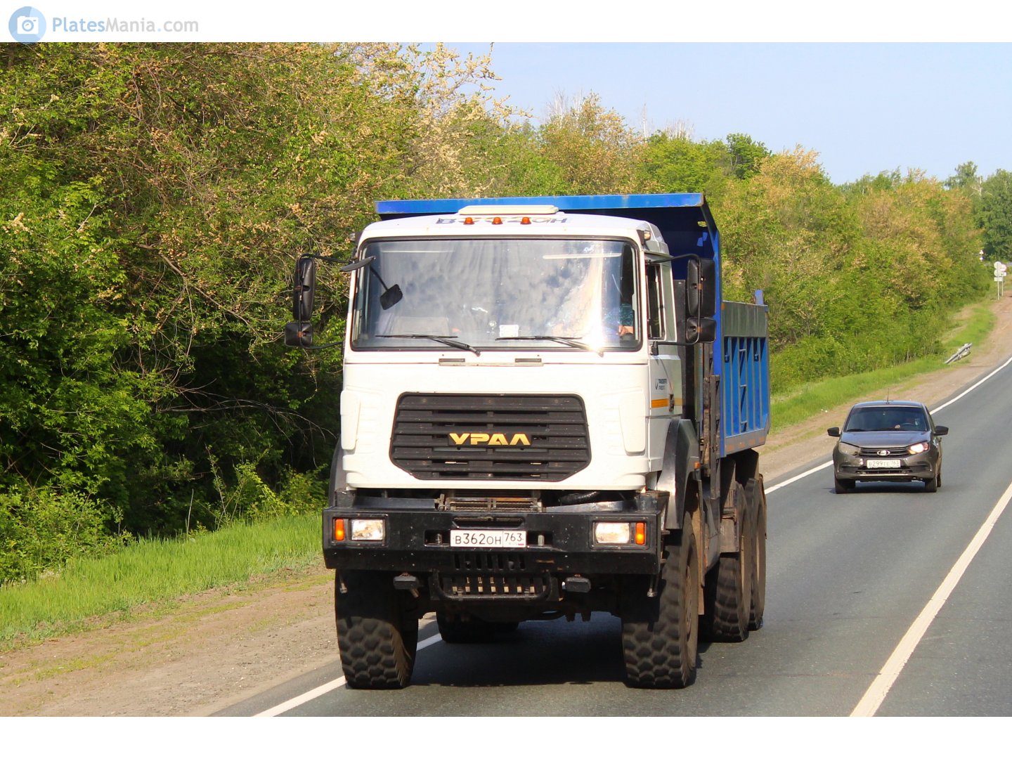 в 362 он 763, Ural (UralAZ) 6370 63701, 2012­–