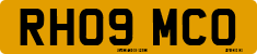 License plate of the United Kingdom, 2001 year system