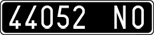 License plate of Italy, Cars (1927 year series)