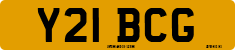 License plate of the United Kingdom, 1983 year system