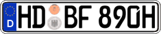 German license plate, Plates for oldtimers (type 