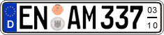 German license plate, Seasonal plates