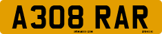License plate of the United Kingdom, 1983 year system