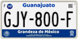 Guanajuato, Cars (AAA-000-A)